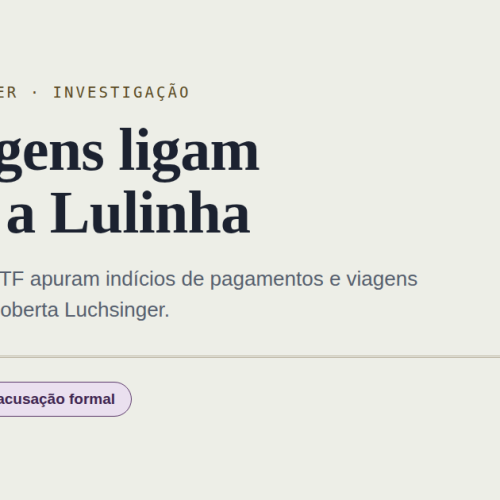Mensagens de lobista investigada pelo STF apontam pagamentos e viagens ligados a Lulinha