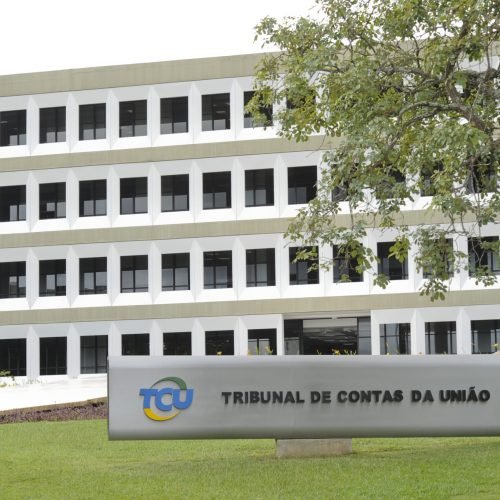 Fachada do prédio do Tribunal de Contas da União, em Brasília